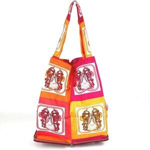 HERMES Bags Eco Bags Folding Silky pop Tote Bag Hand Bag Shoulder Bag